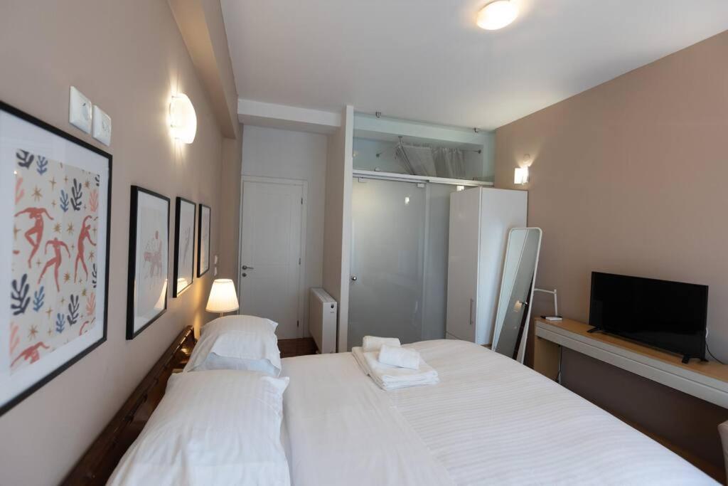 Apartmán Λάρισα Διαμέρισμα Με Θέα Πλατεία Στο Κέντρο Της Πόλης Exteriér fotografie