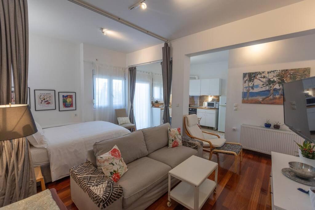 Apartmán Λάρισα Διαμέρισμα Με Θέα Πλατεία Στο Κέντρο Της Πόλης Exteriér fotografie
