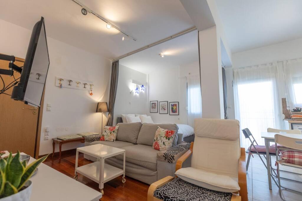 Apartmán Λάρισα Διαμέρισμα Με Θέα Πλατεία Στο Κέντρο Της Πόλης Exteriér fotografie