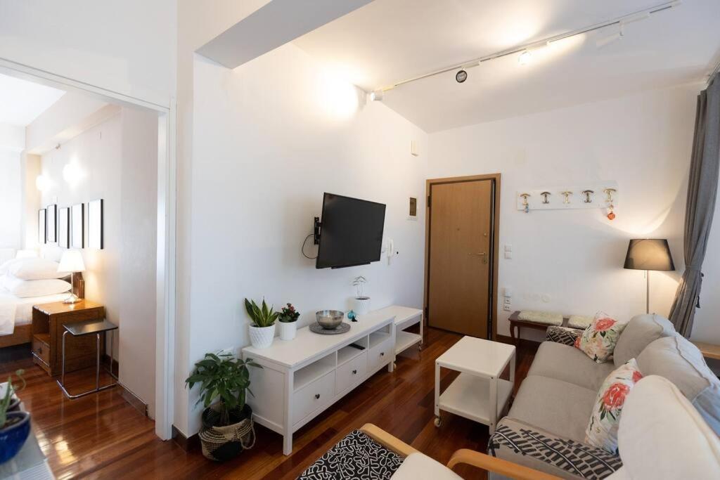 Apartmán Λάρισα Διαμέρισμα Με Θέα Πλατεία Στο Κέντρο Της Πόλης Exteriér fotografie